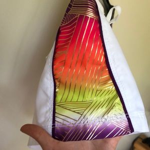 OP Swim - OP swim shorts with rainbow/gold sides OP Swim - OP swim shorts with rainbow/gold sides